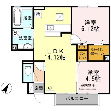 アドラブールE・F棟　F棟