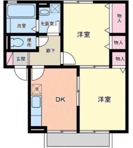 セジュールシフォン　Ａ棟