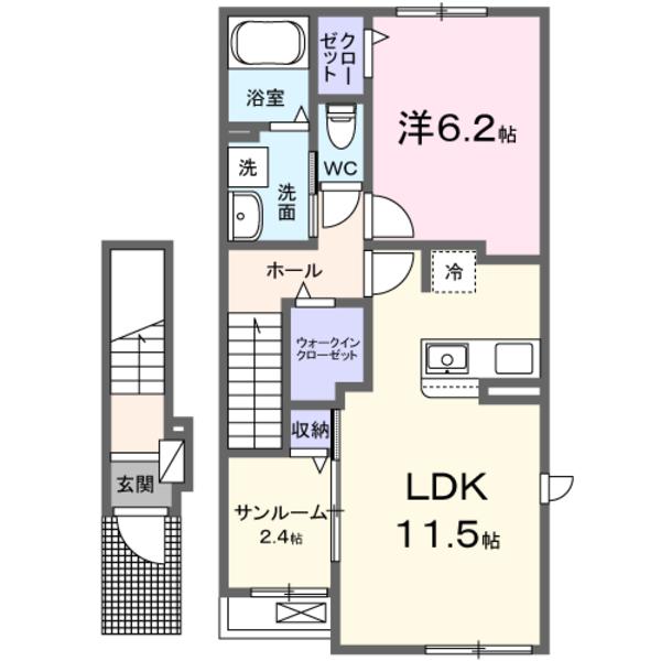 サンフラット乙島Ａ棟