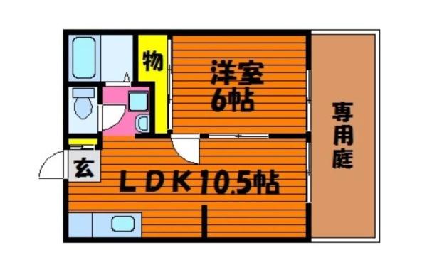 ダックハウス中島　Ｂ棟