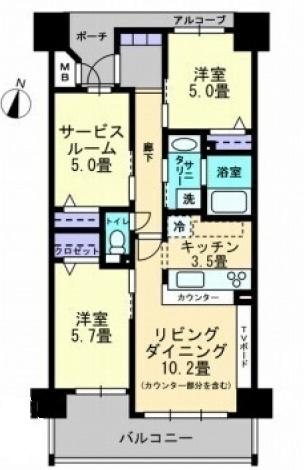 アルファステイツ中庄駅前Ⅲ