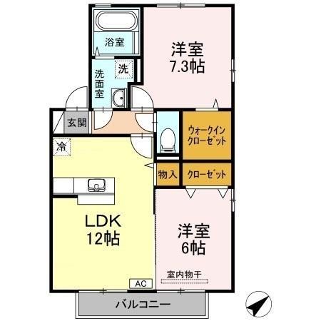 リビングタウン連島　F棟
