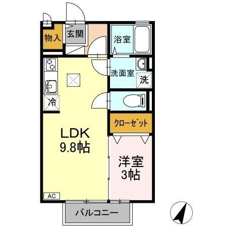 パーチュ　オーラ　A棟