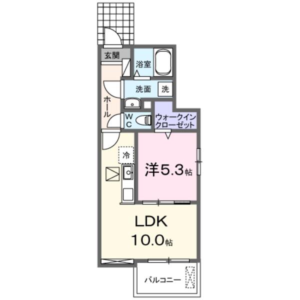 アスカ A(間取り)
