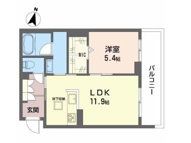 アイビー倉敷 C棟(間取り)