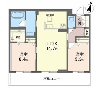 アイビー倉敷 C棟(間取り)