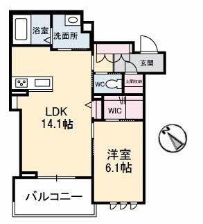 アルネスト(間取り)