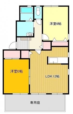 フォブール緑丘　B