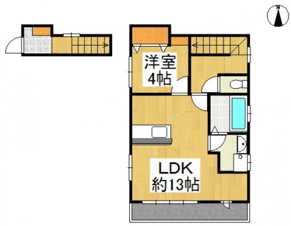 アフルエント大島A棟