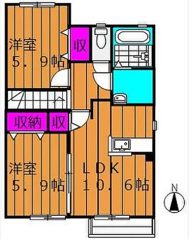 エルメゾン浦田　Ｂ