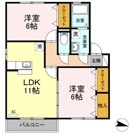 ライフモア守上　B棟