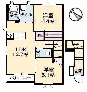 エテルグリーア　A棟