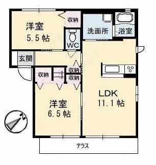 グラスガーデン　A棟