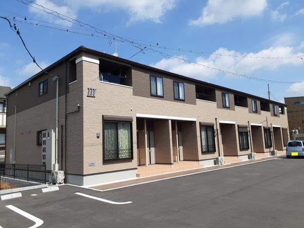 浅口市金光町占見新田のアパート