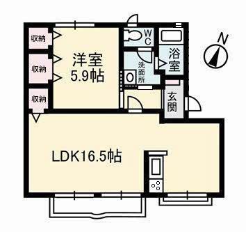 アメニティ福島　Ｂ棟