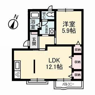 アメニティ福島　Ｂ棟