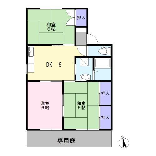 セジュール宮原　Ｂ