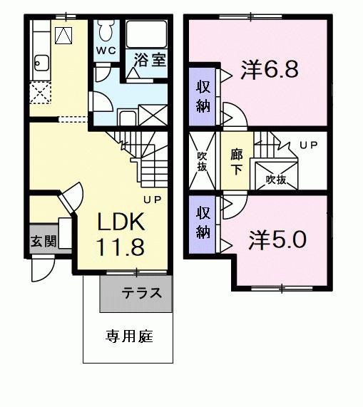 草加市青柳８丁目のアパート