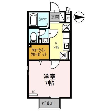 草加市氷川町のアパート