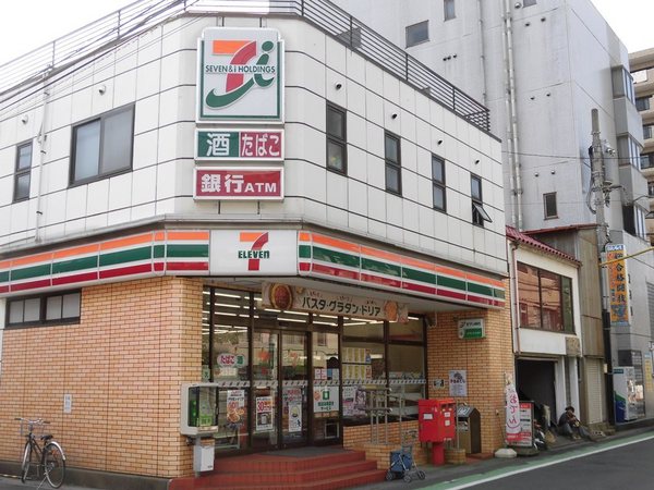 草加市氷川町のアパート(セブンイレブン草加氷川中央店)