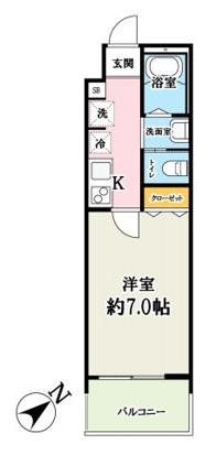 (仮称)キャメル草加市谷塚二丁目B棟2階