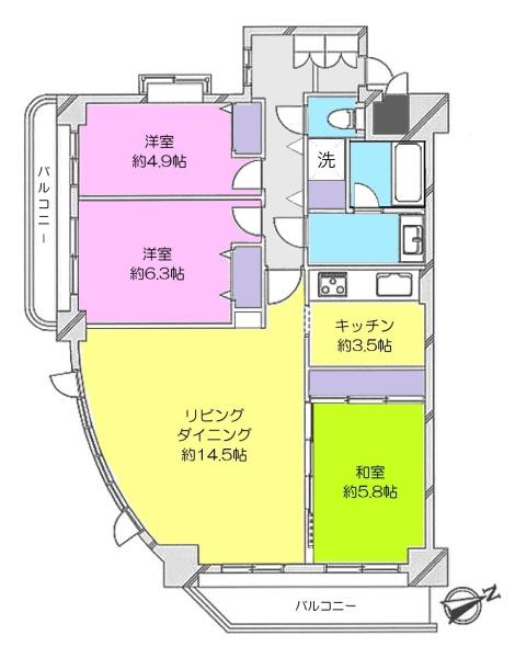 ライオンズマンション越谷南