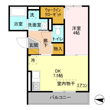草加市神明１丁目のアパート