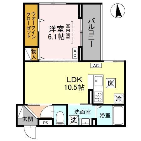 草加市氷川町のアパート