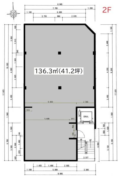草加市氷川町の店舗（建物一部）