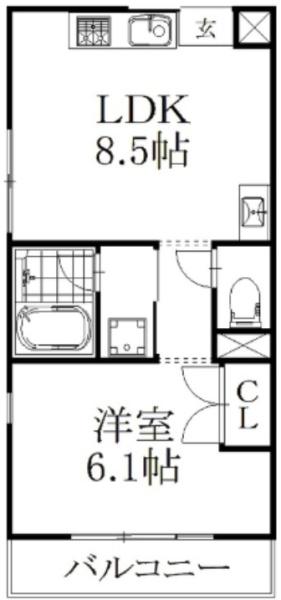 草加市八幡町のアパート