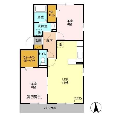リバーパーク蒲生　Ａ