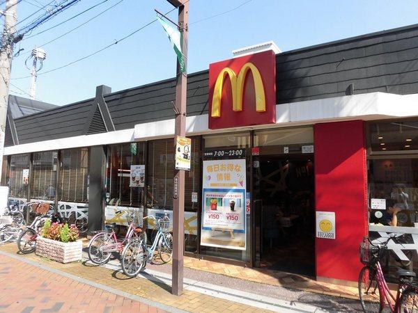 草加市吉町３丁目のアパート(マクドナルド草加店)