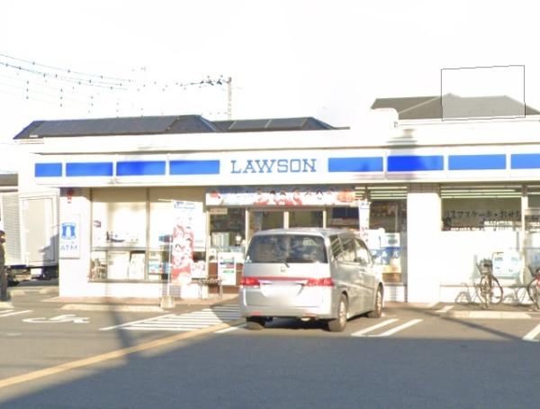 草加市新栄2丁目のアパート(ローソン草加新栄道上店)
