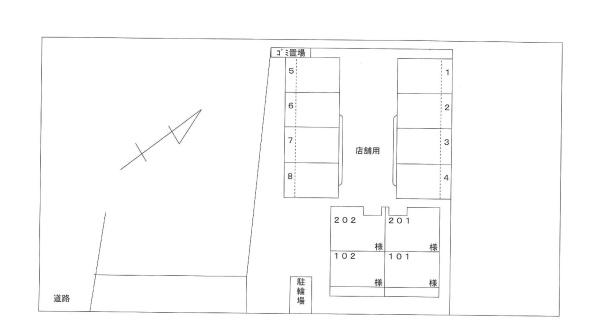 草加市新栄２丁目のアパート