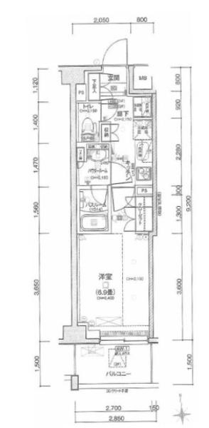 パレステージ六町Ⅳ