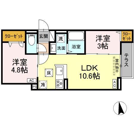 足立区西新井栄町１丁目のアパート