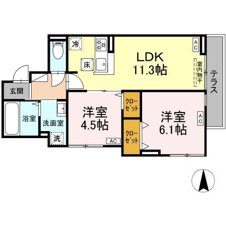 足立区島根１丁目のアパート