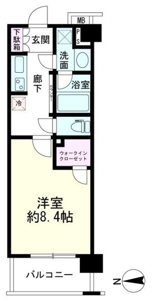 パレステージ青井ナチュラコート(間取り)