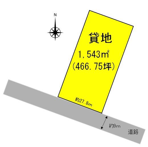 小牧市小牧原　貸地