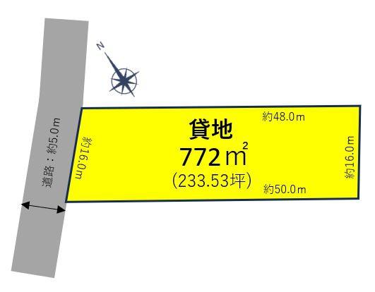 小牧市下小針天神３丁目の貸地
