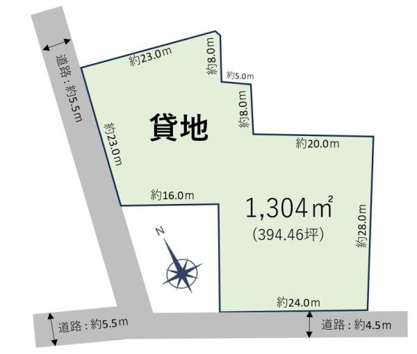 西春日井郡豊山町大字青山字金剛の貸地