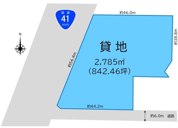 丹羽郡大口町新宮二丁目　貸地