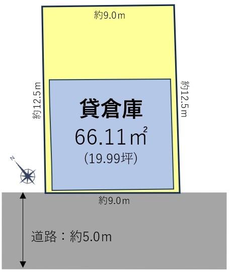 名古屋市北区辻町八丁目　貸倉庫