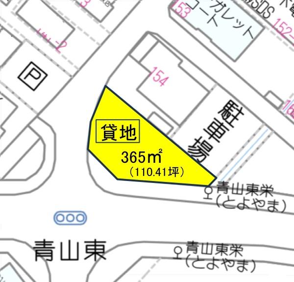 豊山町大字青山字東栄　貸地