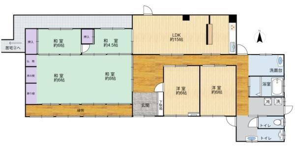 小牧市大字池之内の貸家