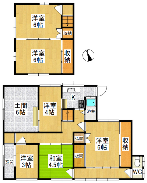 加東市松尾6K借家