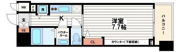 大阪市中央区船越町２丁目のマンション