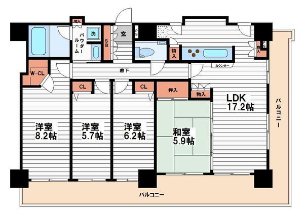 カスタリアタワー長堀橋