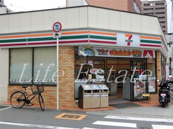 プレサンス上町台筆ヶ崎SOUTH(セブンイレブン大阪筆ケ崎町店)