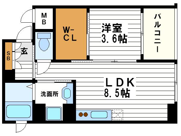 アリス・マナーガーデン谷町